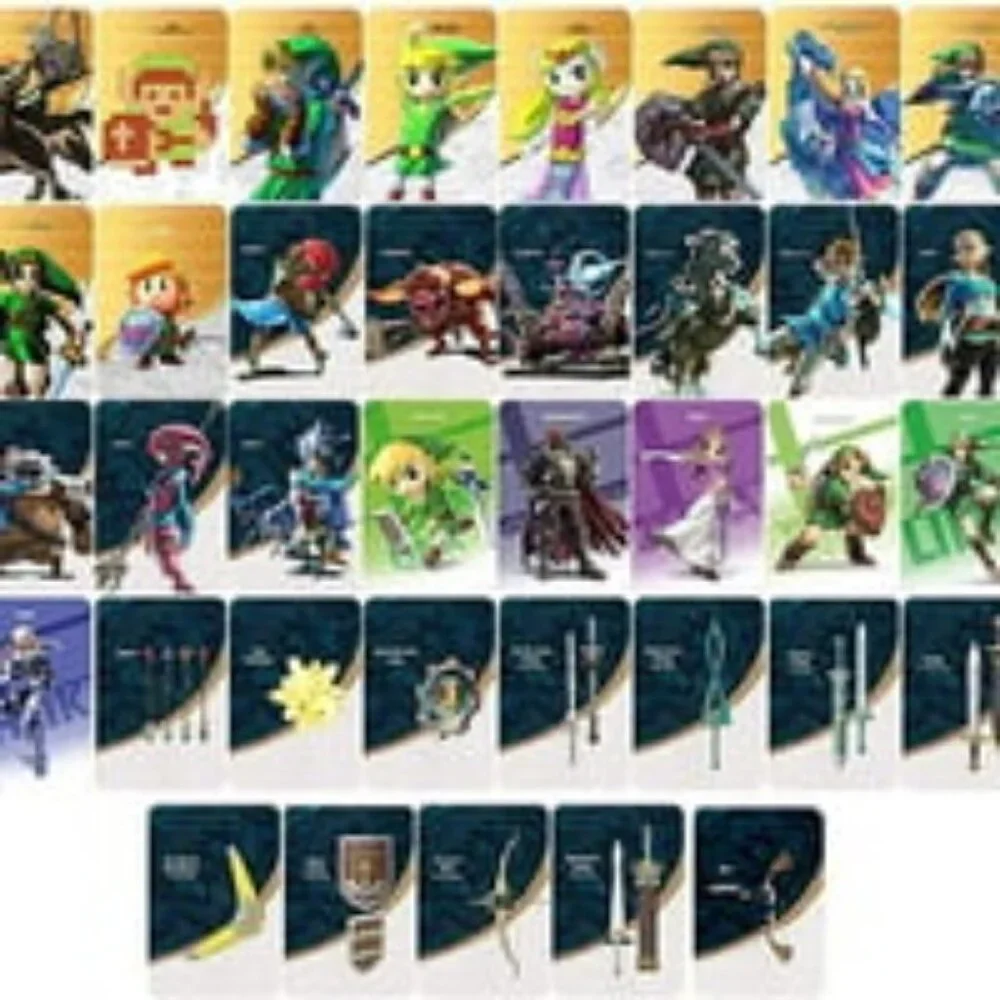 Zelda Breath of the Wild Amiibo Mini NFC Card for switch 37 Pcs